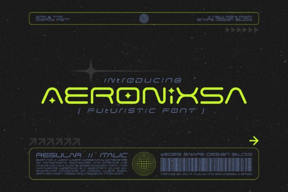 Aeronixsa: The Futuristic Font for Modern Web Design