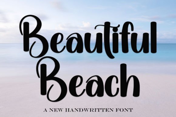 Beautiful Beach Font for Elegant Brand Identity Design