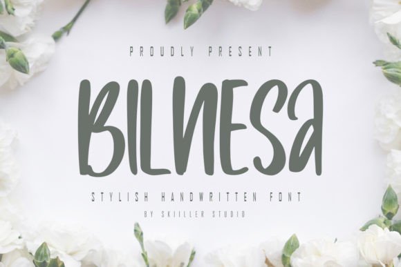Bilnesa: A Bold Techno Display Font for Editorial Impact