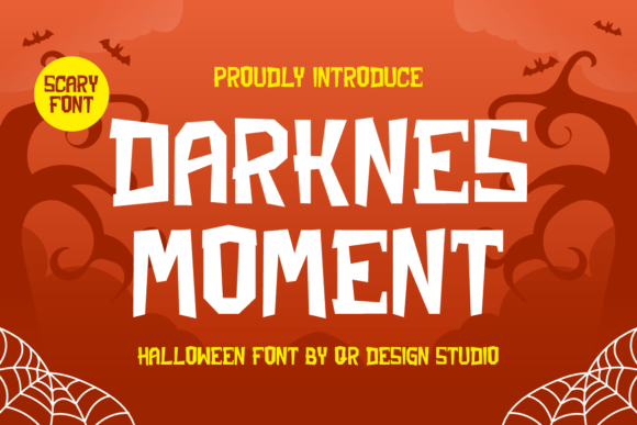 Darknes Moment: A Whimsical Display Font for Magical Editorial Moments