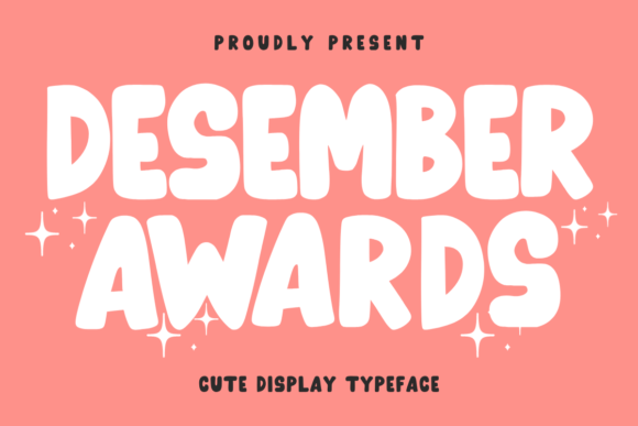 Desember Awards: A Bold and Cheerful Font for Web Design