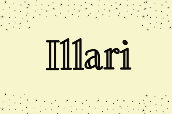 Discover the Versatile Illari Font for Your Projects