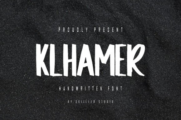 Klhamer Handwritten Font for Small Business Branding
