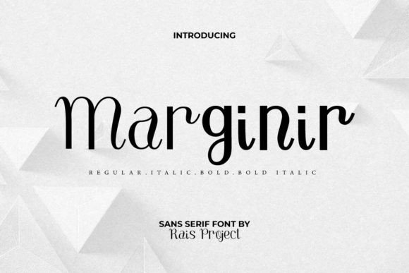 Marginir: A Modern Display Font for Thoughtful Editorial Design