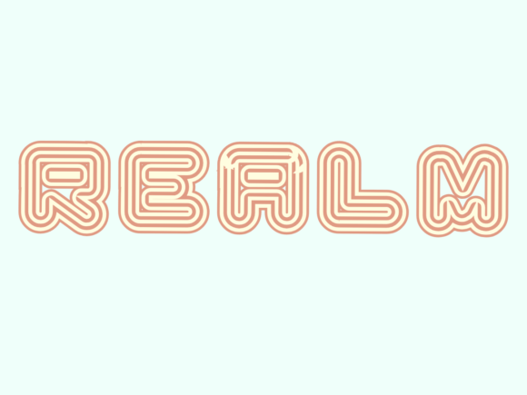 Realm: A Friendly Display Font for Creative Campaigns