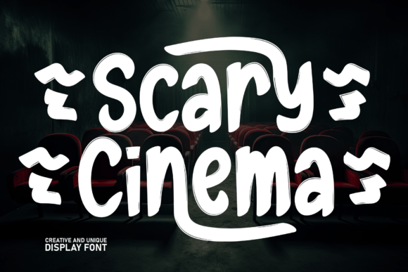 Scary Cinema Font for Fun, Friendly Campaign Graphics
