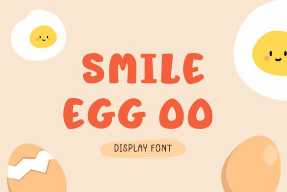 Smile Egg Oo: A Fun, Stylish Display Font for Editorial Design