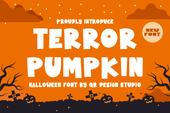 Terror Pumpkin: Bold All-Caps Display Font for Scroll-Stopping Campaigns