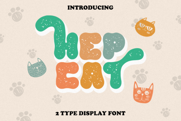 The Hepcat: A Bold and Playful Display Font