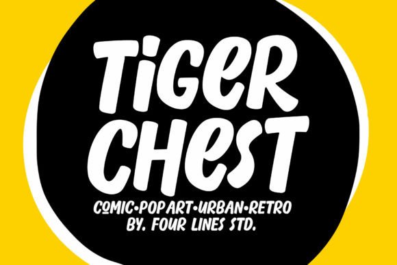 Transform Your Brand with Tiger Chest Font