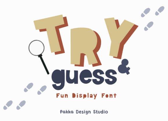 Try and Guess Font: Bold, Playful Display Fonts for Scroll-Stopping Content
