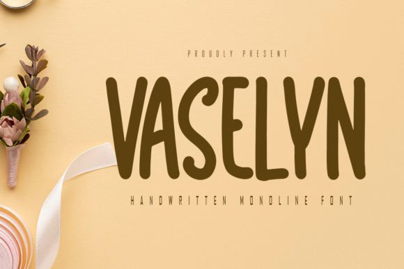 Vaselyn Handwritten Font for Bold Branding