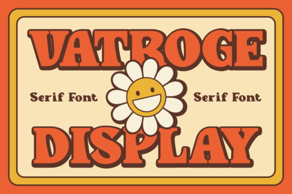 Vatroge Display: A Vintage-Styled Display Font for Elegant Branding