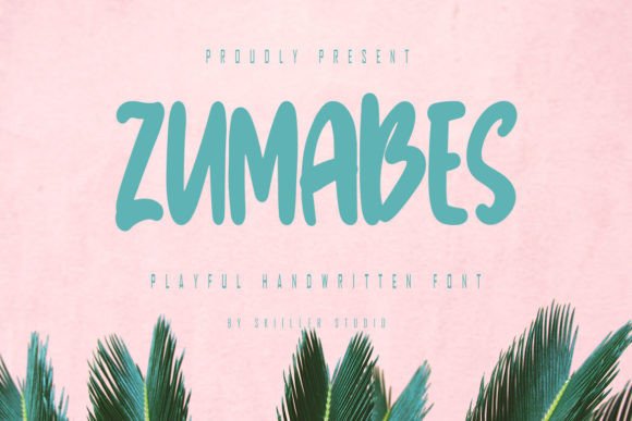 Zumabes Playful Sans Serif Font for Brand Identity